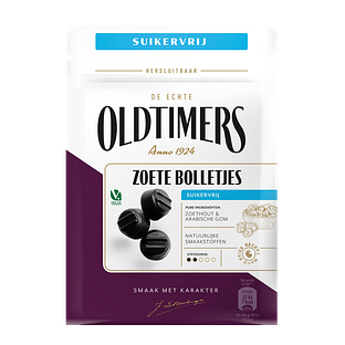 Autodrop Oldtimers Zoete Bolletjes Suikervrij 100GR