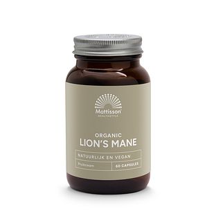 Mattisson HealthStyle Lion's Mane 400mg Capsules 60VCP