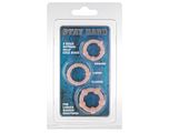 Eros Stay Hard Cock Rings Natural Jelly 3ST Eros Stay Hard Cock Rings Natural Jelly 3ST