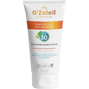 O'Zoleil Zonnebrandcrème XL Lichaam SPF30 250ML O'Zoleil Zonnebrandcrème XL Lichaam SPF30 250ML