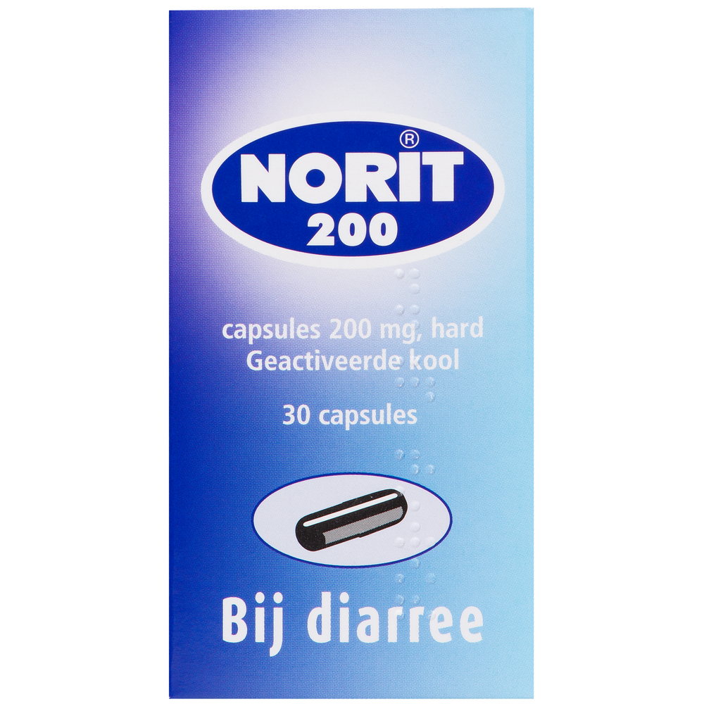 Norit Capsules 200mg afbeelding