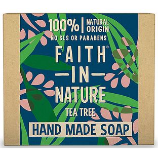 Faith in Nature Tea Tree Hand Made Soap 100GR Faith in Nature Tea Tree Hand Made Soap 100GR