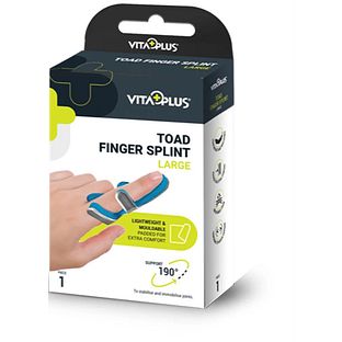 Vitaplus Toad Finger Splint Large 1ST Vitaplus Toad Finger Splint Large 1ST