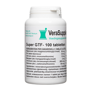 VeraSupplements Super GTF Complex Tabletten 100TB