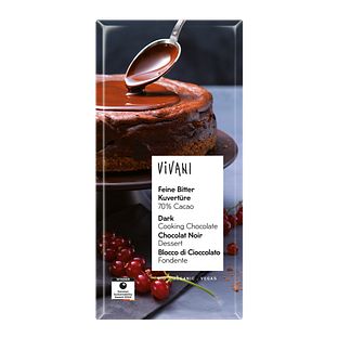 Vivani Dark Cooking Chocolate 150GR