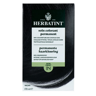 Herbatint Permanente Haarkleuring Zwart 170ML Herbatint Permanente Haarkleuring Zwart 170ML