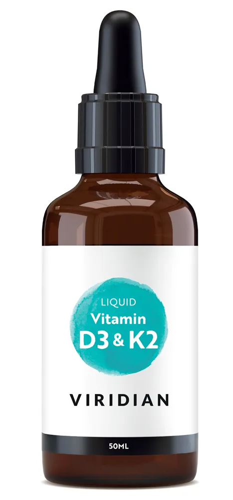 Viridian Liquid Vitamin D3 & K2 Druppels