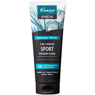 Kneipp Mini 2-in-1 Men Douchegel & Shampoo Sport 75ML