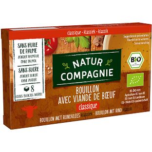 Natur Compagnie Bouillon met Rundvlees Suikervrij 8ST