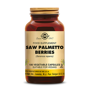 Solgar Saw Palmetto (Zaagpalm) Berries Capsules 100VCP