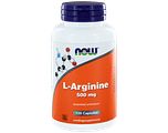 NOW L-Arginine 500mg Capsules 100ST NOW L-Arginine 500mg Capsules 100ST