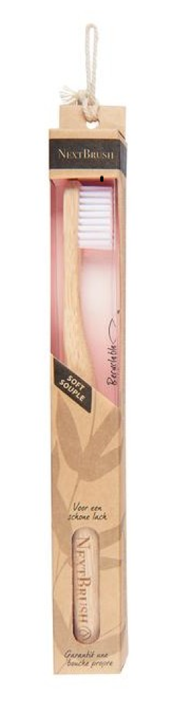 NextBrush Bamboe Tandenborstel Soft afbeelding 1