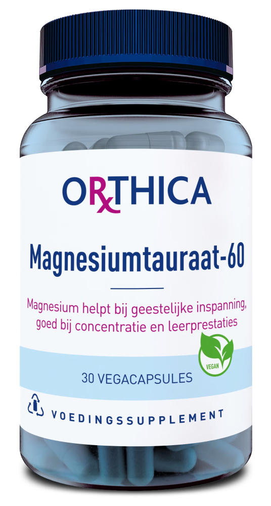 Orthica Magnesiumtauraat-60 Capsules 30VCP