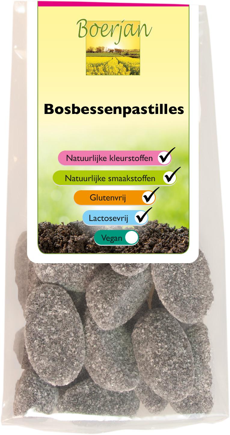 Boerjan Bosbessenpastilles afbeelding