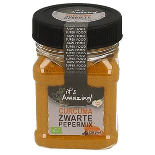 Its Amazing Curcuma Zwarte Pepermix 120GR