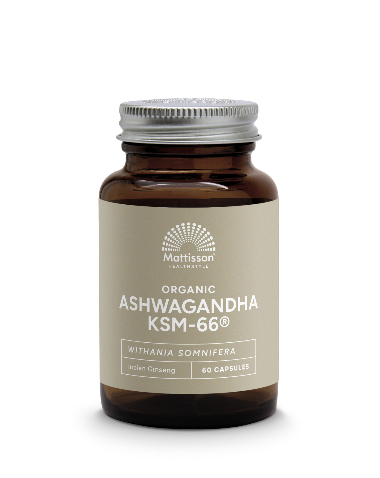 Mattisson HealthStyle Biologische Ashwagandha Ksm -66 Capsules