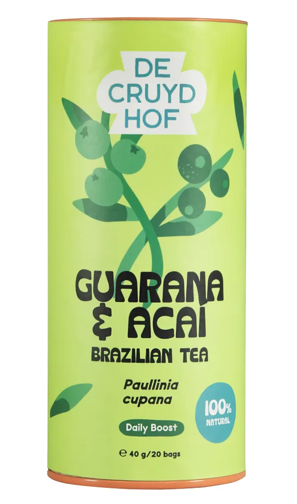 De Cruydhof Cruydhof Thee Guarana & Acai/ Paullinia Cupana 20ST