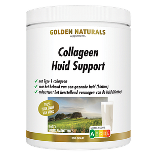Golden Naturals Collageen Huid Support Rund Poeder 300GR