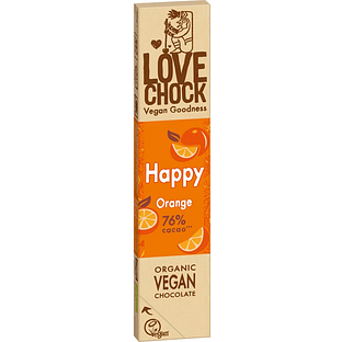 Lovechock Happy Orange 76% Chocolade 40GR