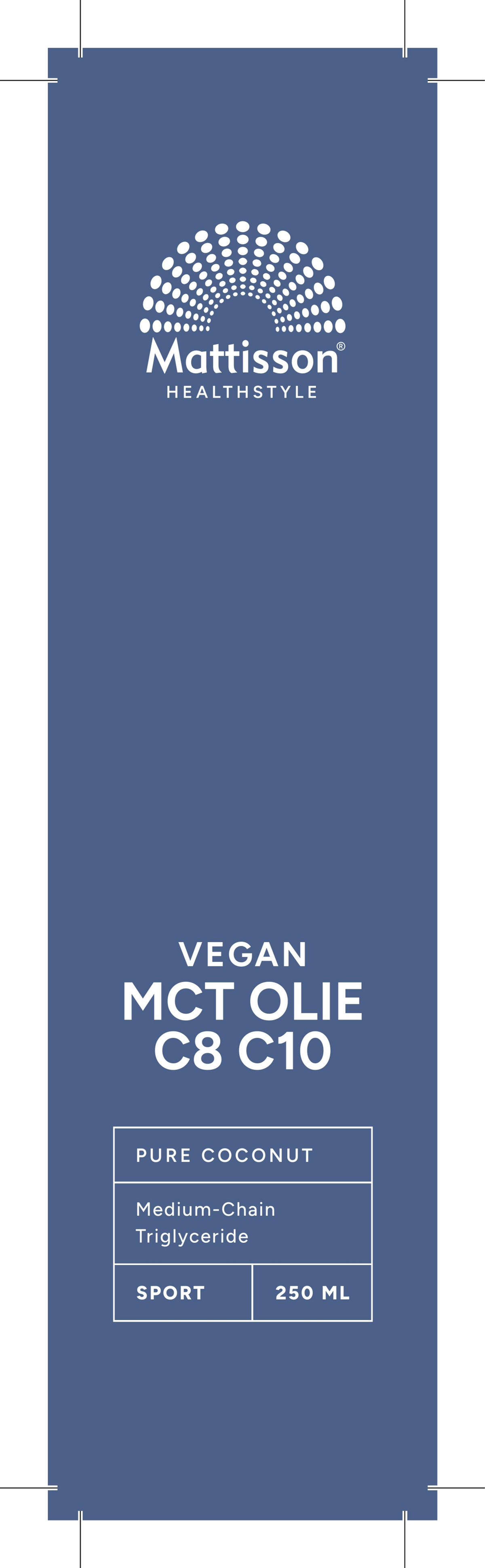 MCT Blend Olie afbeelding van document #1, label