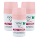 Vichy Deo Roller Beauty Anti-Transpirant 48h Multiverpakking 3x50ML