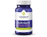 Vitakruid Multi Nacht Vrouw 50+ 100% Vegan Tabletten 30TB