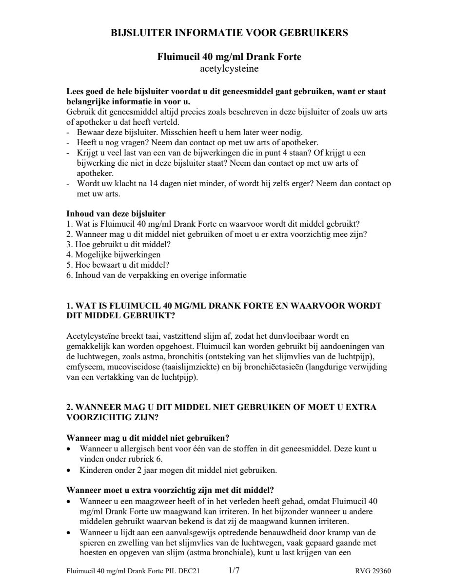 40mg (4%) Drank Forte afbeelding van document #1, leaflet