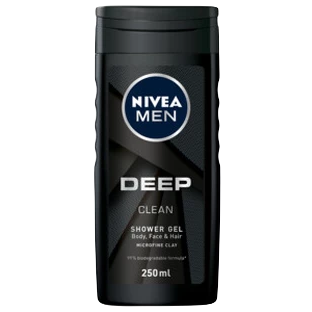Nivea Men Deep Clean Shower Gel 250ML