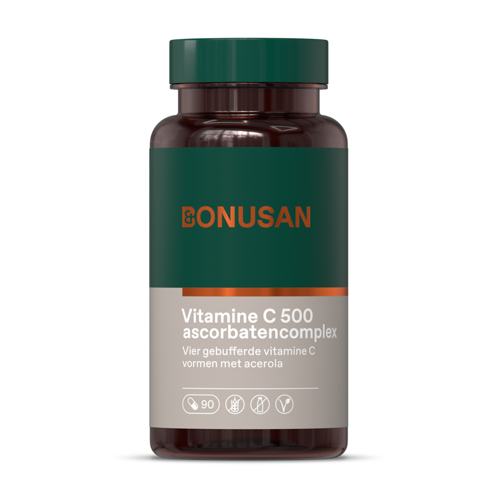 Bonusan Vitamine C-500 ascorbatencomplex Capsules 90VCP