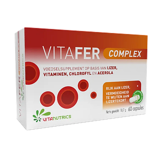 Vitanutrics Vitafer Complex Capsules 60CP