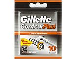 Gillette Contour Plus Scheermesjes 10ST