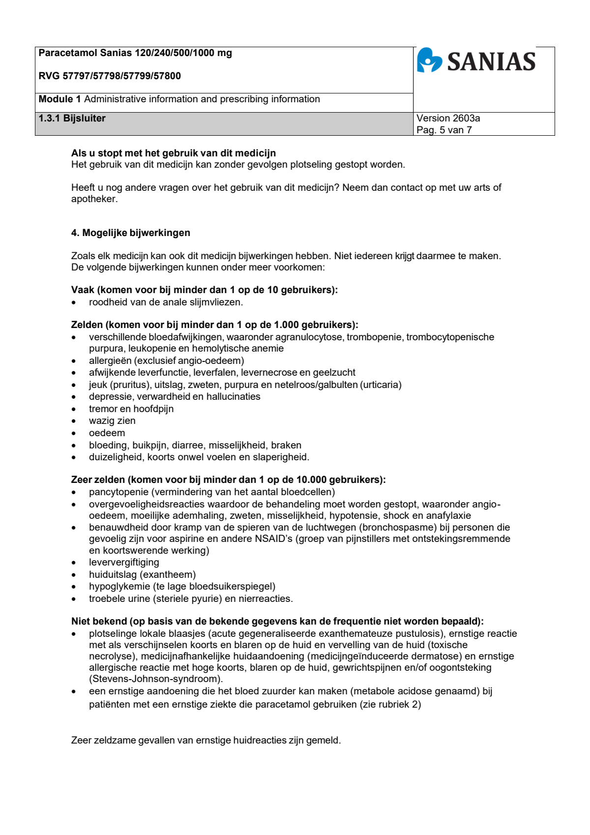Paracetamol Zetpil 240mg afbeelding van document #5, leaflet