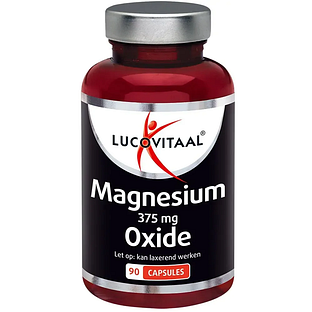 Lucovitaal Magnesium Oxide 375mg Capsules 90CP
