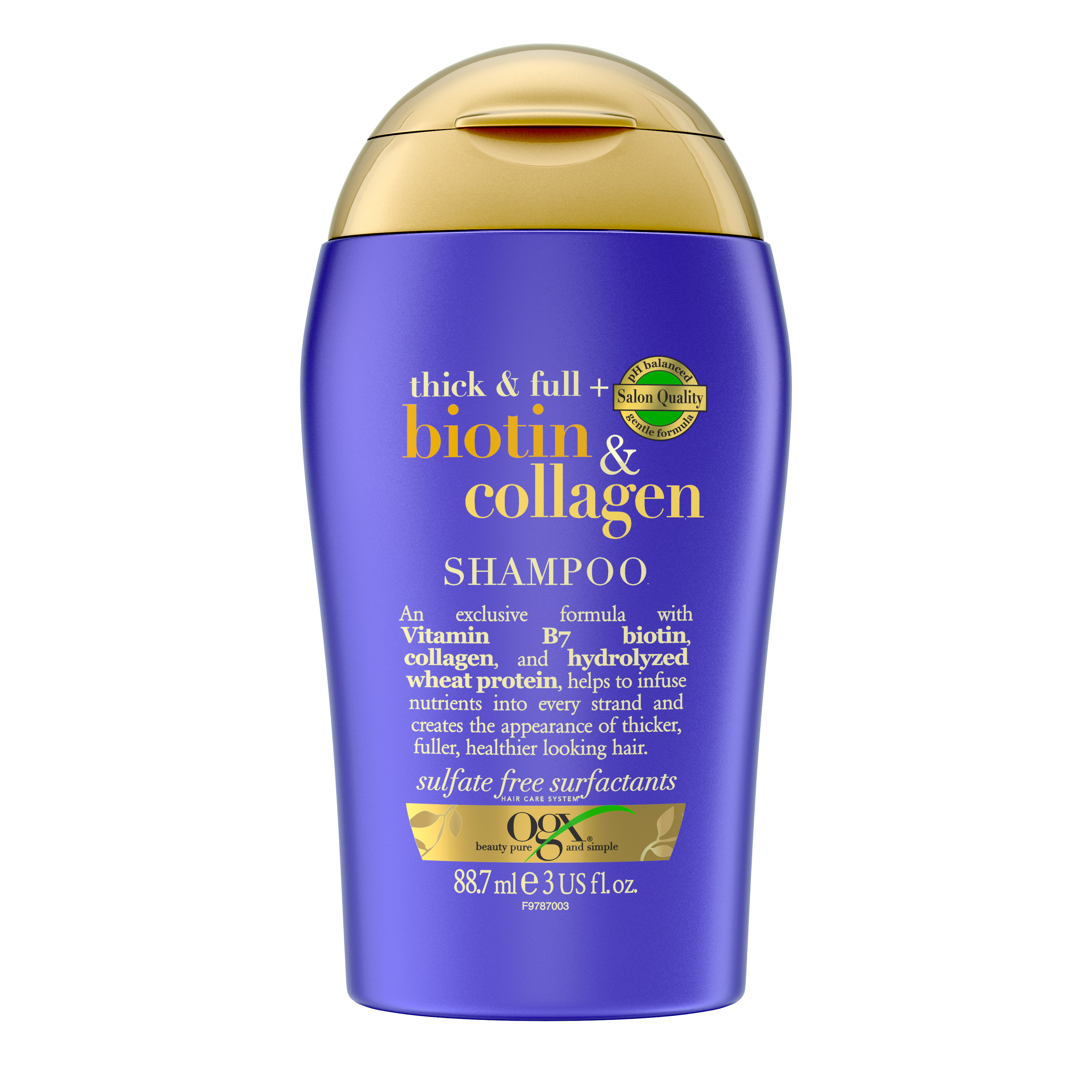 OGX Mini Shampoo Thick & Full Biotin & Collagen