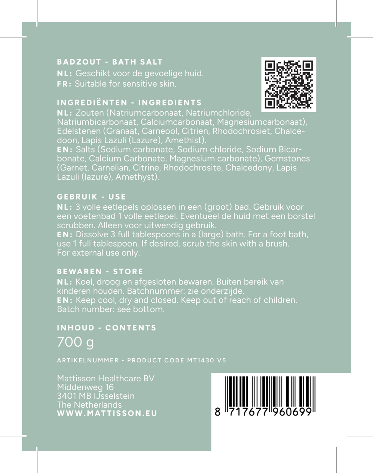 AlkaBalans Badzout afbeelding van document #1, label