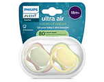 Avent Ultra Air Fopspeen Colors of Nature 18M+ 2ST