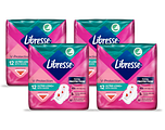 Libresse V-Protection Ultra Long+ Wings Maandverband Multiverpakking 4x12ST