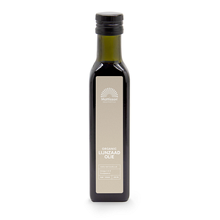 Mattisson HealthStyle Biologische Lijnzaadolie 250ML