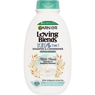Garnier Loving Blends Kids 2-In-1 Shampoo & Conditioner Milde Haver 250ML Garnier Loving Blends Kids 2-In-1 Shampoo & Conditioner Milde Haver 250ML