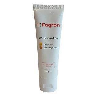 Fagron Witte Vaseline Droge tot Zeer Droge Huid 30GR Fagron Witte Vaseline Droge tot Zeer Droge Huid 30GR