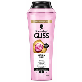 Schwarzkopf Gliss Liquid Silk Shine Shampoo Silicon Free 2 250ML