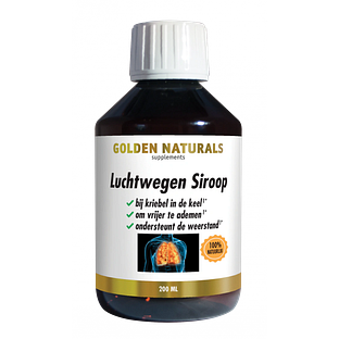 Golden Naturals Luchtwegen Siroop 200ML