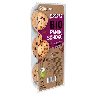 Schnitzer Panini Schoko Glutenvrije Maisbroodjes 180GR Schnitzer Panini Schoko Glutenvrije Maisbroodjes 180GR