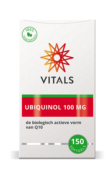 Vitals Ubiquinol 100mg Softgels 150CP