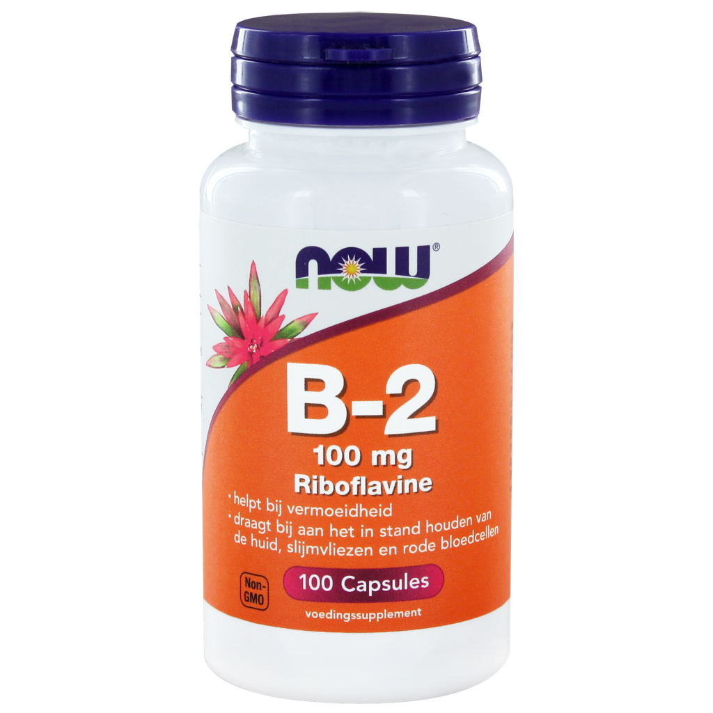 NOW B-2 100mg Capsules 100CP