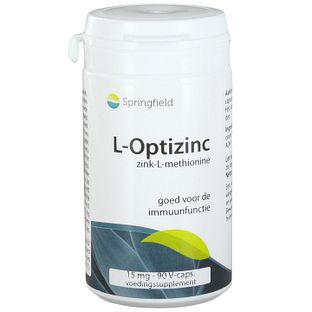 Springfield L-Optizinc 15mg Capsules 90CP