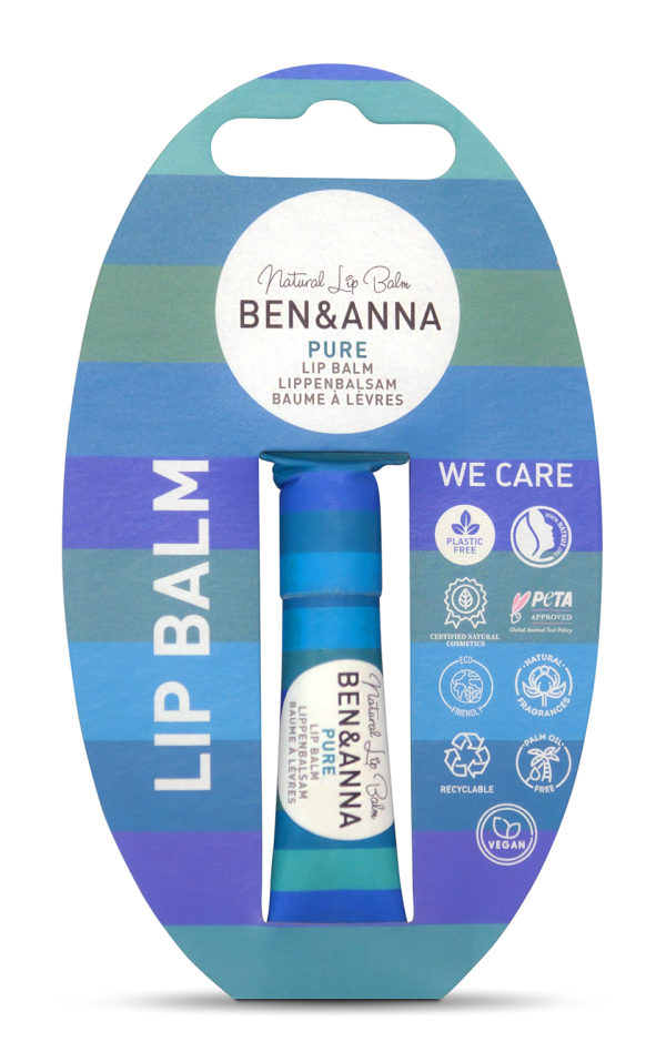 Ben & Anna Lip Balm Pure afbeelding 1