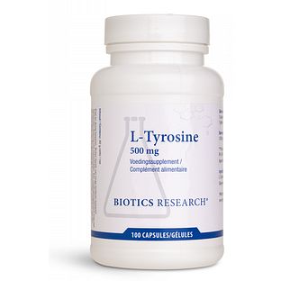 Biotics L-Tyrosine 500mg Capsules 100CP