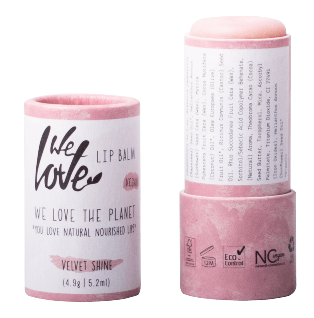 We Love The Planet We Love Lipbalm Velvet Shine - Vegan afbeelding