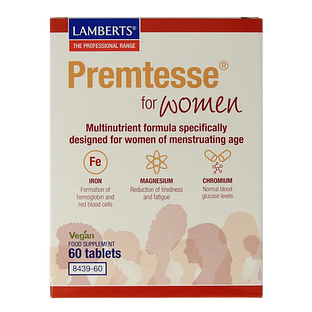 Lamberts Premtesse Voor Vrouwen Tabletten 60TB Lamberts Premtesse Voor Vrouwen Tabletten 60TB